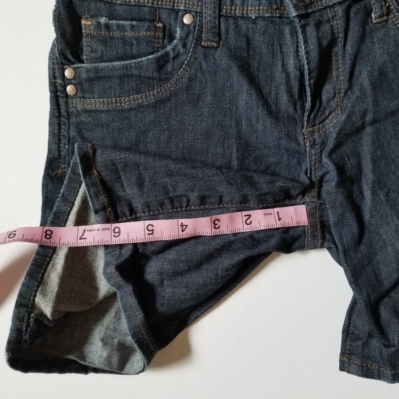 ☀️ STS Blue Dark Wash Denim Bermuda Shorts - Picture 4 of 6